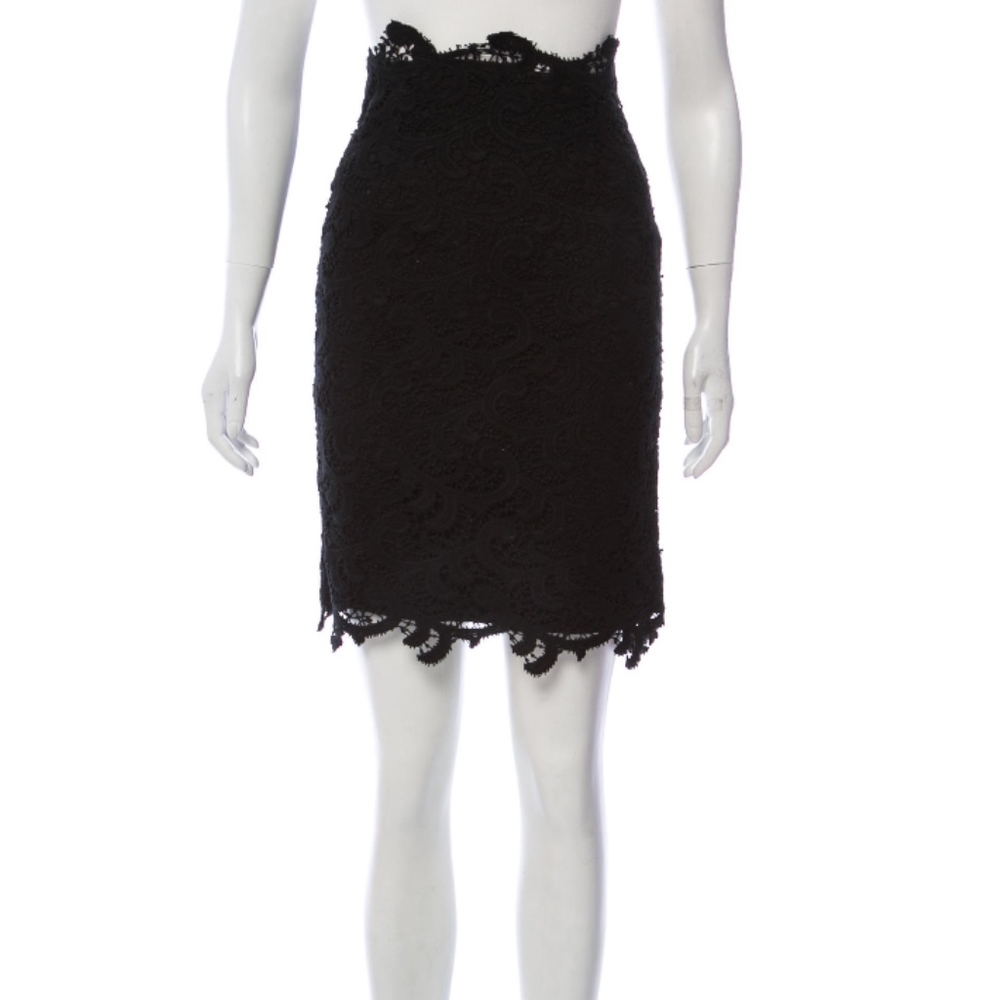 Black Lace Skirt | Joy Cioci | Sz 2